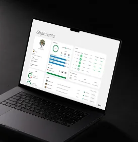 Sistema V1 de ProFlight en una laptop
